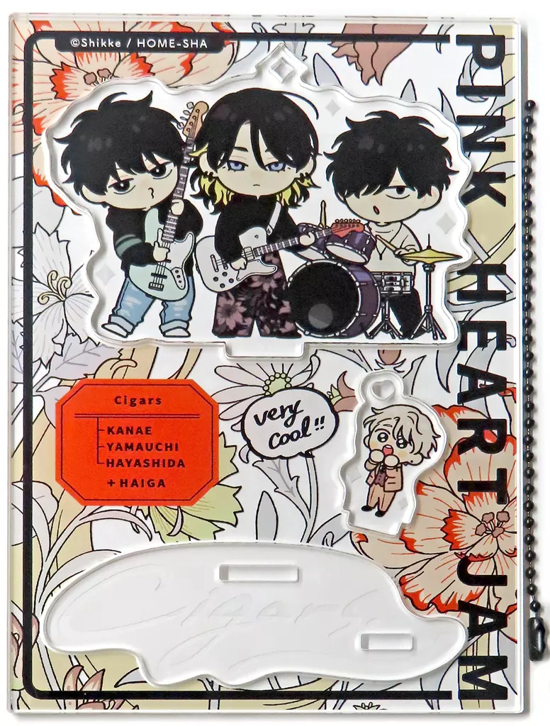 集合 アクリルスタンドプレート 「ピンクハートジャム beat」_image