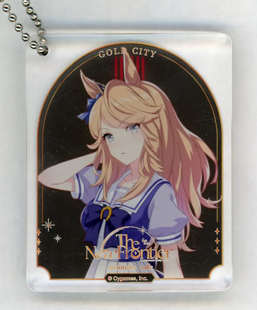 ゴールドシチー 「ウマ娘 プリティーダービー 6th EVENT The New Frontier×animatecafe出張所 CoLotta(トレーディングアクリルプレート) Aグループ」