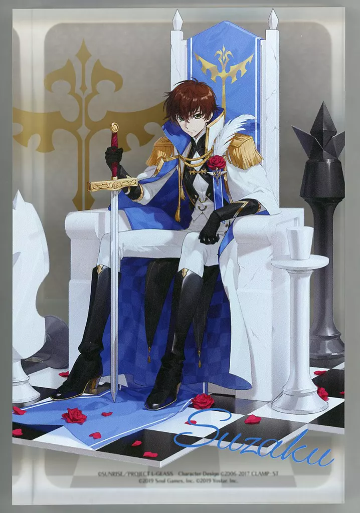 雀魂　アクリルブロック　ルルーシュ　スザク Yostar OFFICIAL SHOP ONLINE / コードギアス 反逆のルルーシュ×雀魂