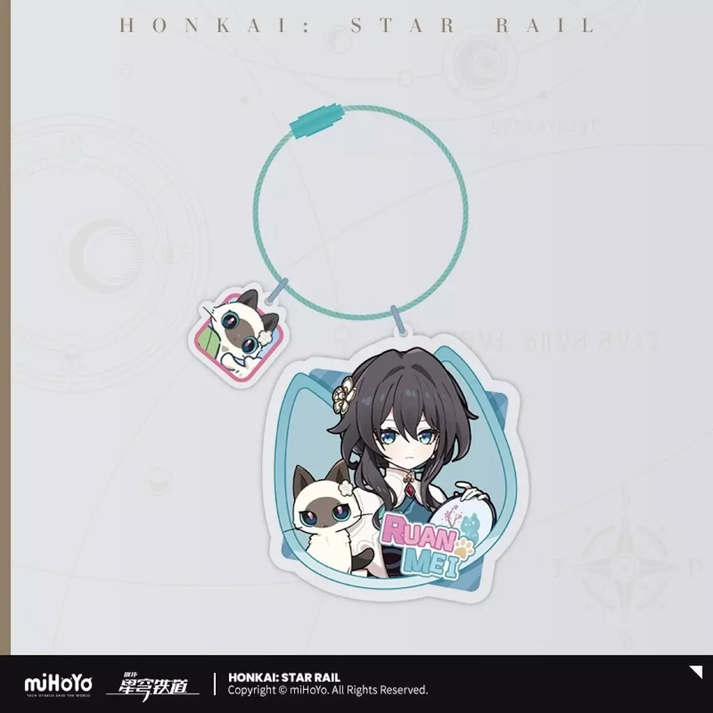 ルアン・メェイ ちびネコシリーズ アクリル 「崩壊：スターレイル」