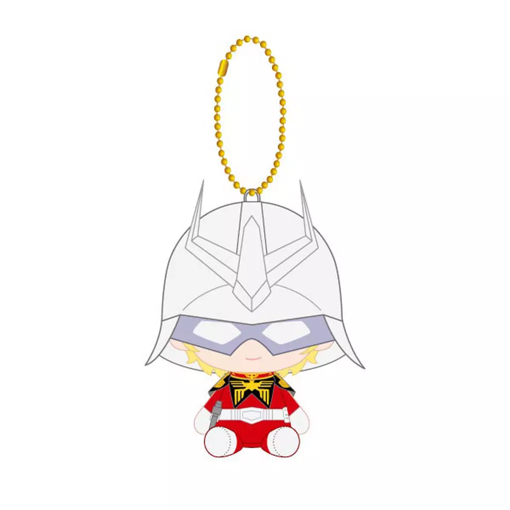 シャア・アズナブル Chibiぬいおすわりマスコット 「機動戦士Gundam GQuuuuuuX」