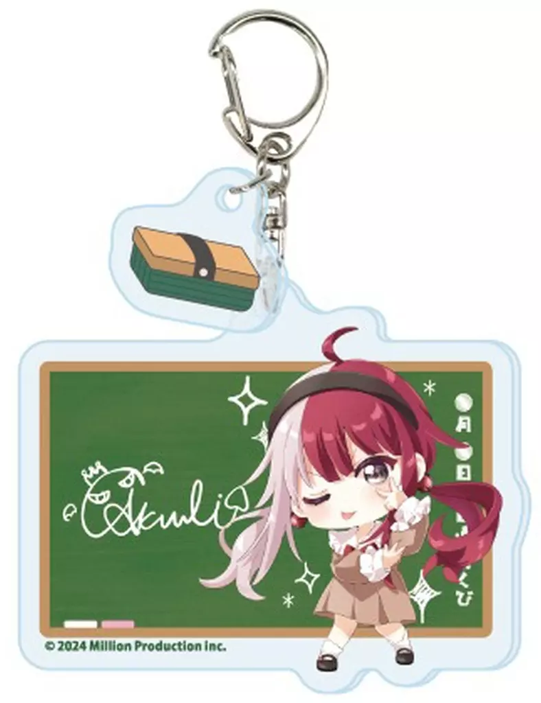 あくび・でもんすぺーど 「Million Production パーツ付きアクリル 01.制服風衣装ver.(ミニキャライラスト)」