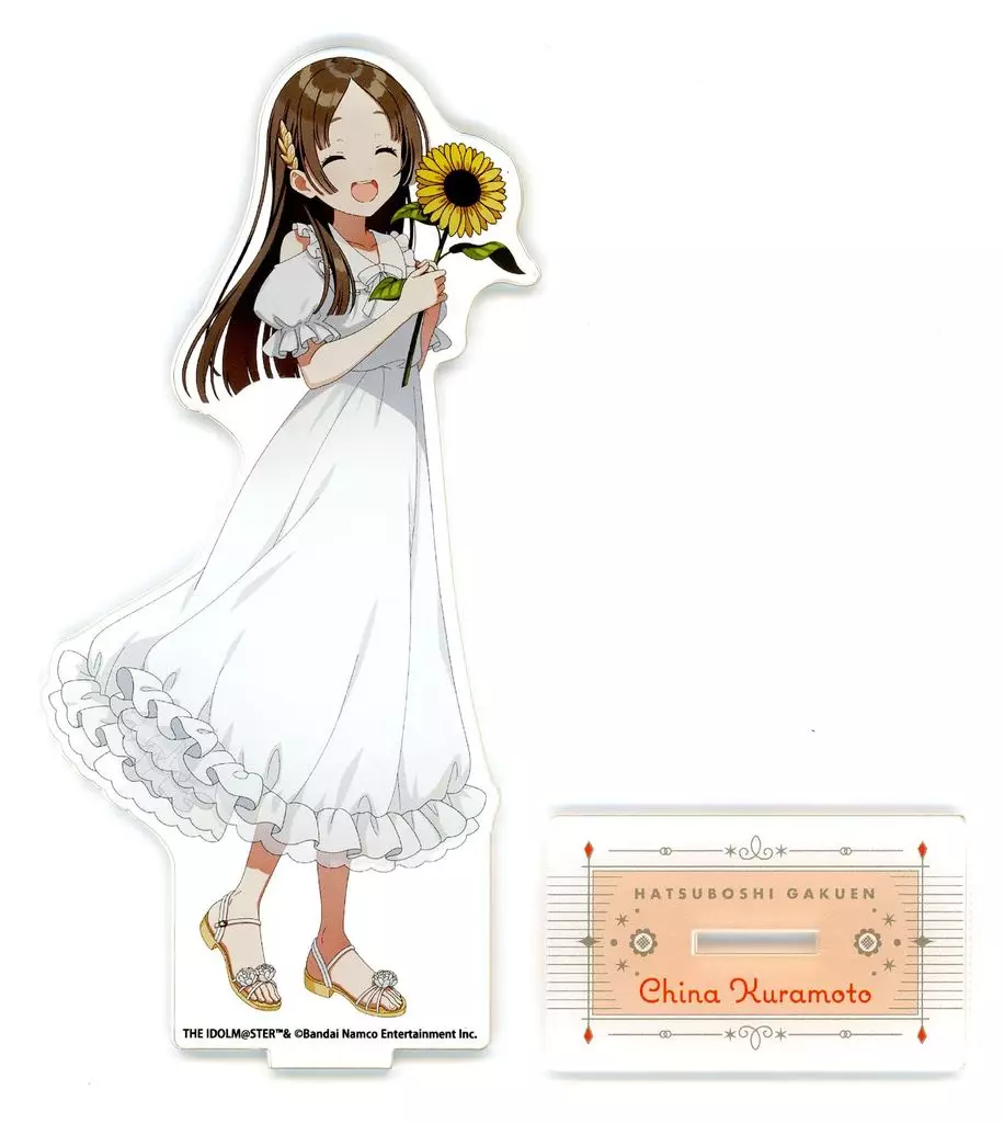 倉本千奈 デカアクリルスタンド sunflower ver. 「学園アイドルマスター POP UP SHOP」