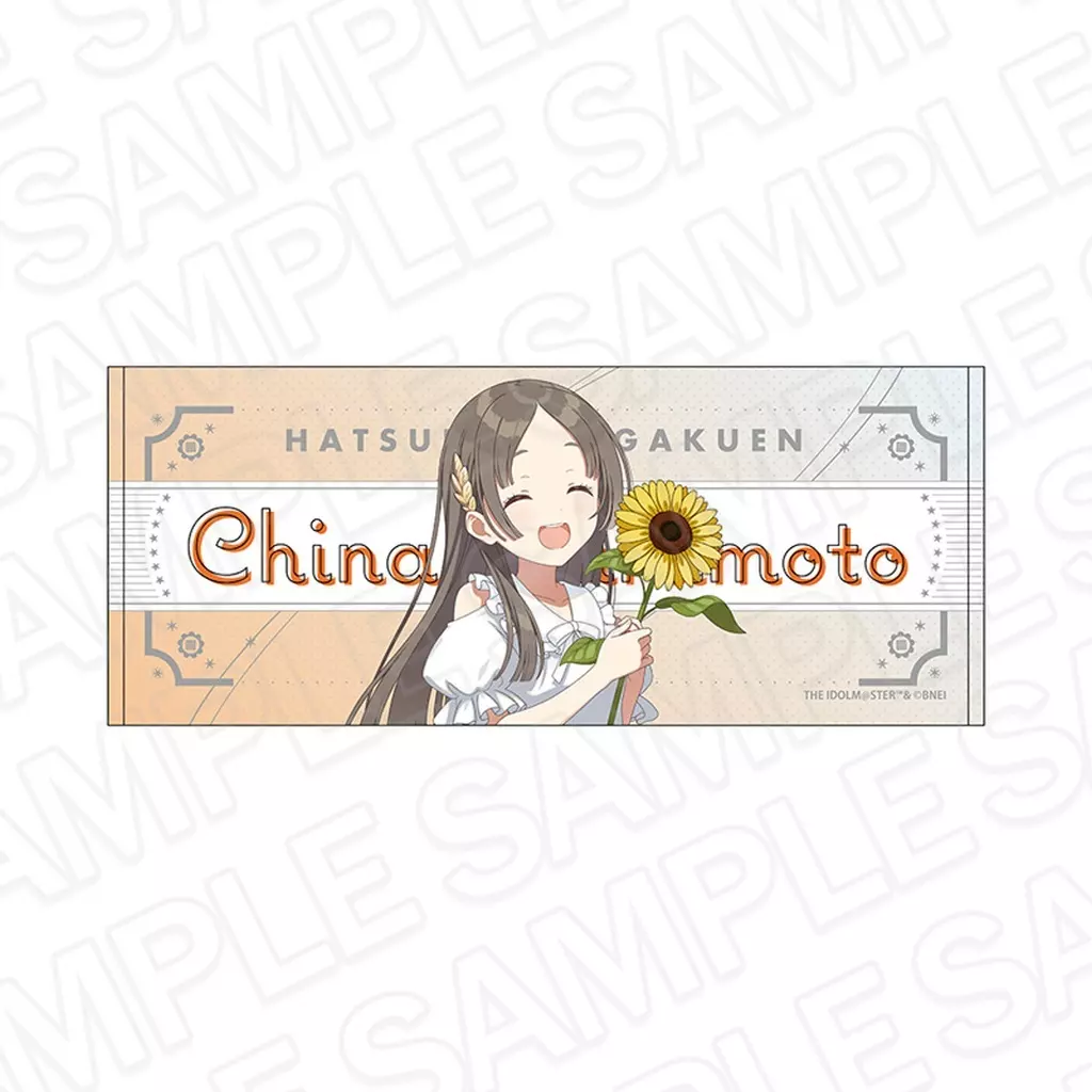 倉本千奈 フェイスタオル sunflower ver. 「学園アイドルマスター POP UP SHOP」