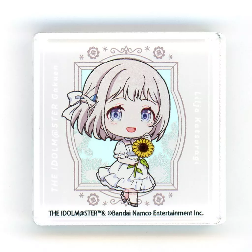 葛城リーリヤ 「学園アイドルマスター POP UP SHOP アクリルブロック sunflower ミニキャラ ver.」