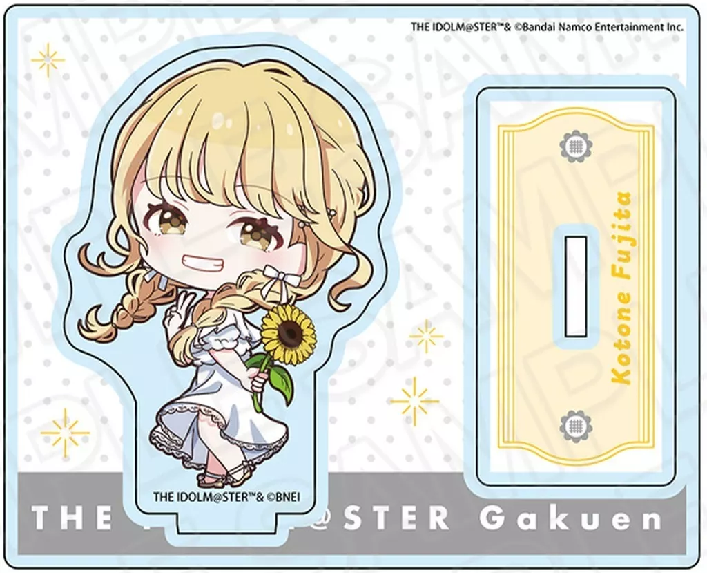藤田ことね アクリルスタンド sunflower ミニキャラ ver. 「学園アイドルマスター POP UP SHOP」