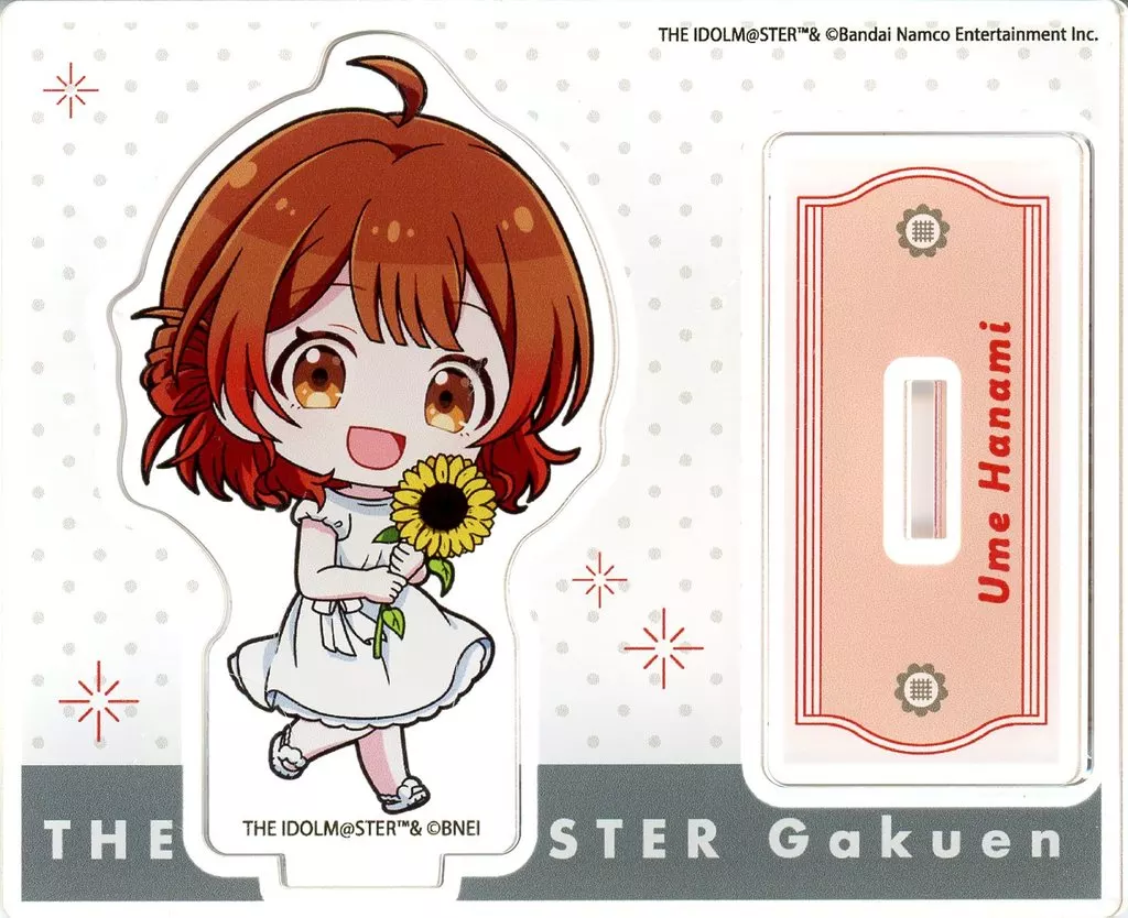 花海佑芽 アクリルスタンド sunflower ミニキャラ ver. 「学園アイドルマスター POP UP SHOP」