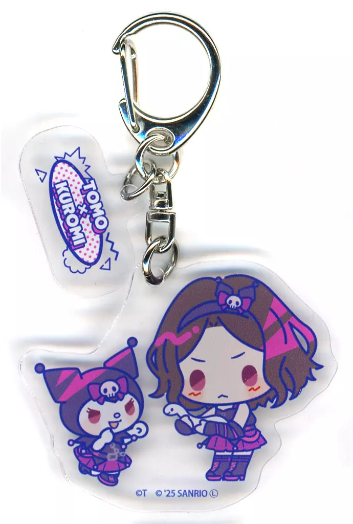 海老塚智×クロミ 「ガールズバンドクライ×サンリオキャラクターズ POP-UP SHOP パーツ付きアクリル 02.ミニキャラデザイン(コラボイラスト)」
