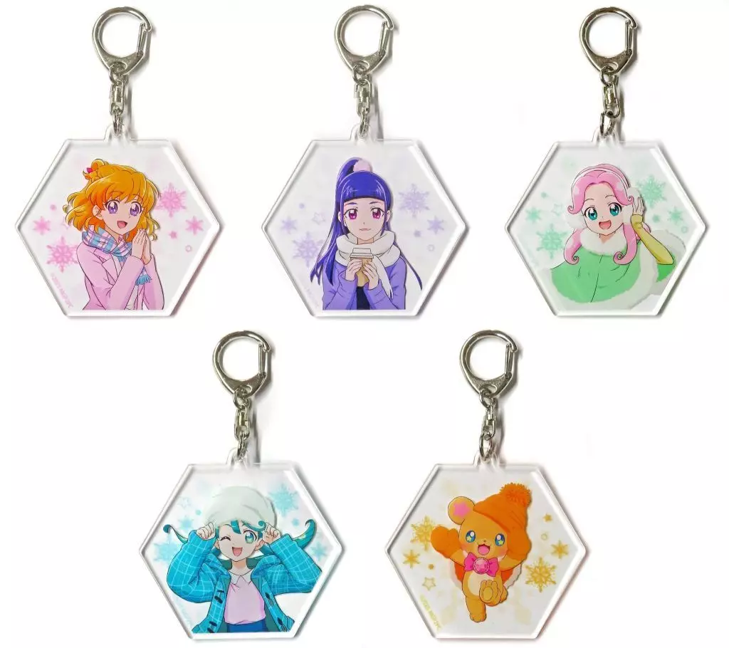全5種セット 「魔法つかいプリキュア!!～MIRAI DAYS～ POP UP STORE アクリル 冬服ver.」