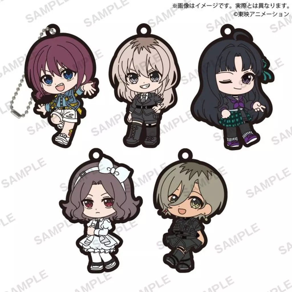 全5種セット 「ガールズバンドクライ カプセルラバー」