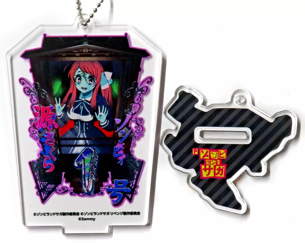 源さくら(レア) 「Pゾンビランドサガ 図柄アクリルスタンド」 サミー商店限定