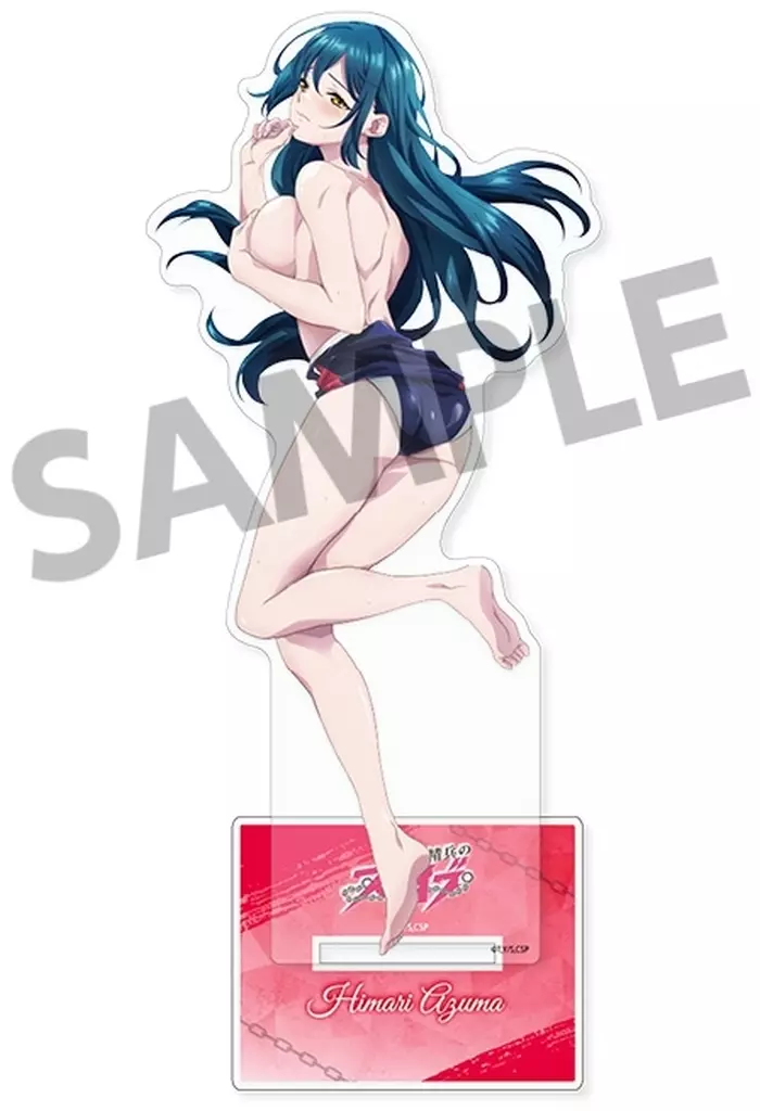 東日万凛 描き下ろしBIGアクリルスタンド 競泳水着 ver. B 「魔都精兵のスレイブ」_image