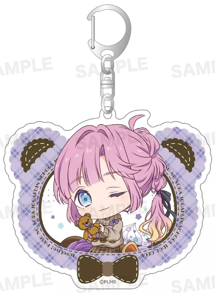 安養寺姫芽 アクリル(きゃらどるちぇ)テディベアver. 「ラブライブ! 蓮ノ空女学院スクールアイドルクラブ」