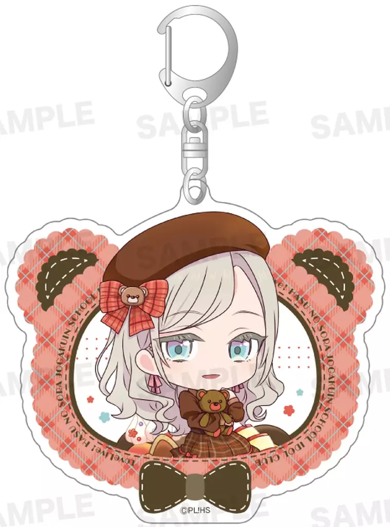 セラス・柳田・リリエンフェルト アクリル(きゃらどるちぇ)テディベアver. 「ラブライブ! 蓮ノ空女学院スクールアイドルクラブ」