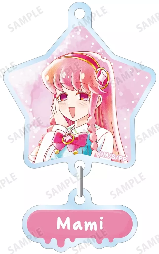 雲母麻美(チャーム下側) 「ぷにるはかわいいスライム トレーディング Ani-Art aqua label ゆらゆらアクリル」