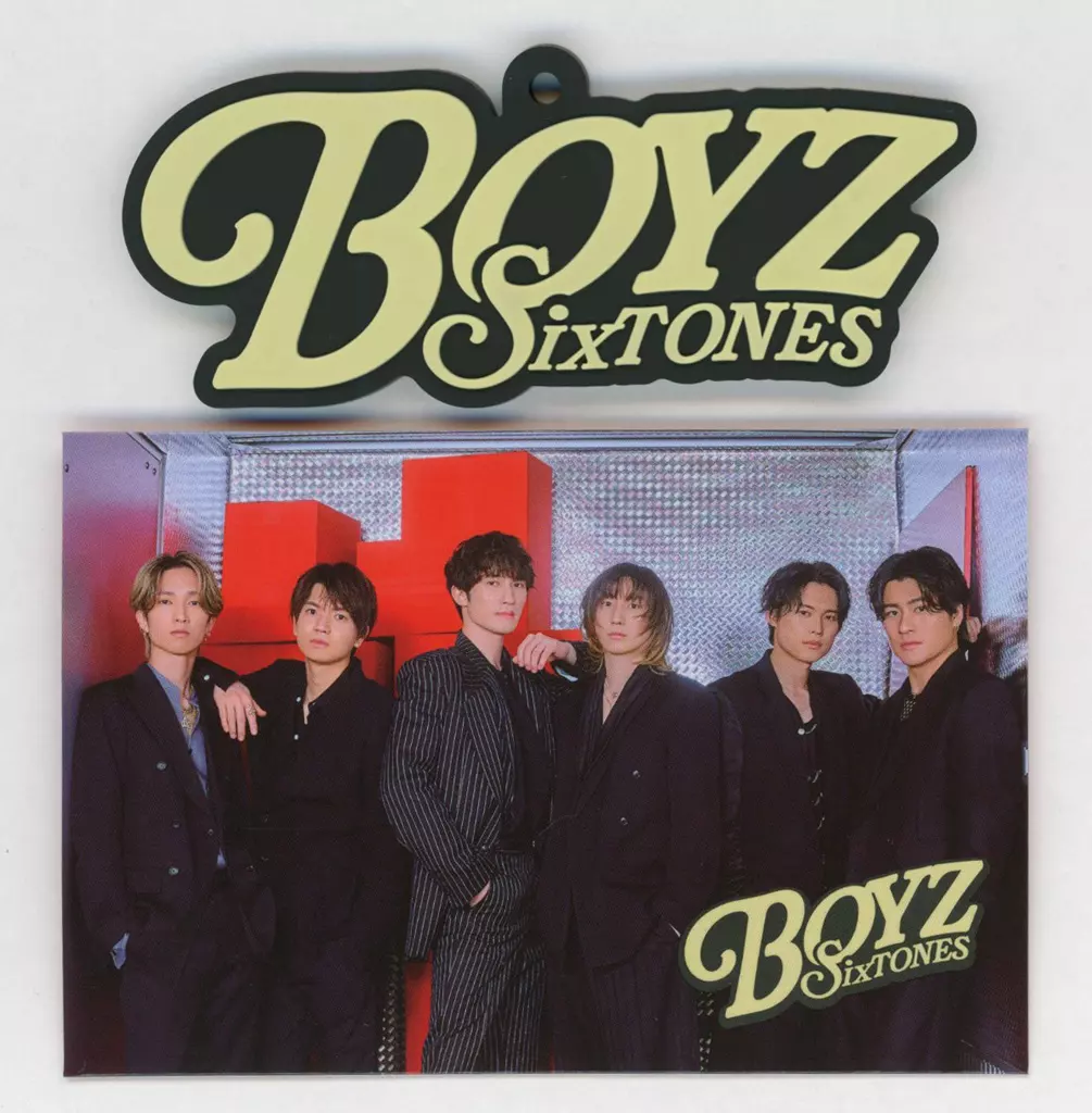 SixTONES RUBBERZ(ラバー) 「CD BOYZ 初回盤A」 購入特典