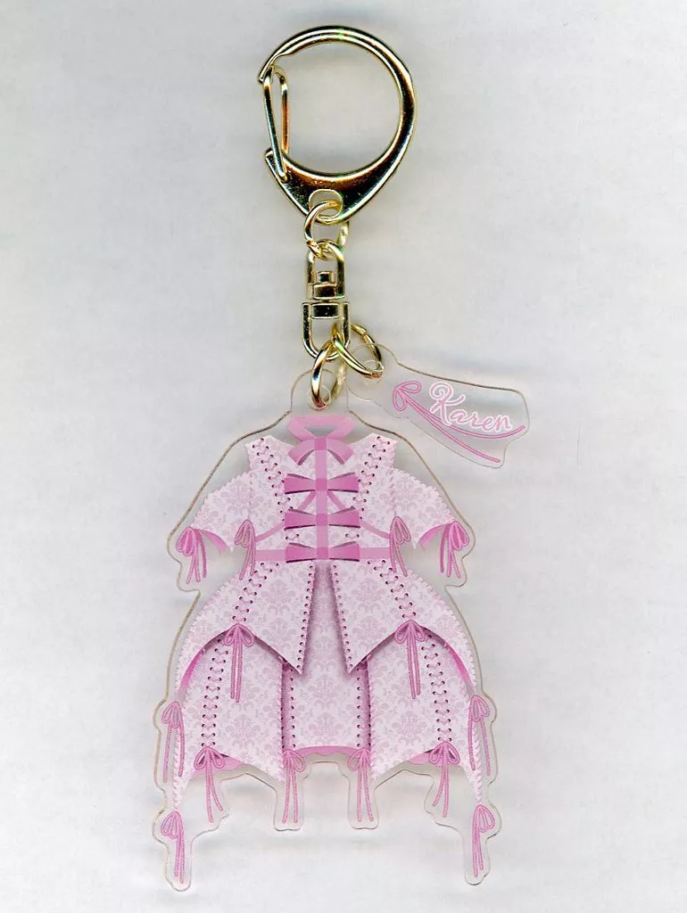 松本かれん メンバー別衣装アクキー-2025 編み上げ costume edition- 「FRUITS ZIPPER 3rd Anniversary 超めでたいライブ -さん-」