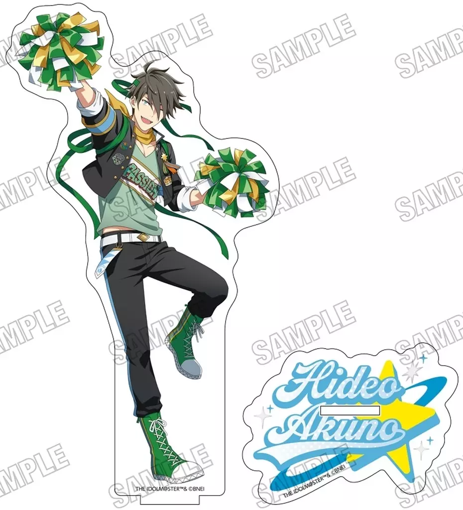 1.握野英雄 描き下ろしBIGアクリルスタンド 「アイドルマスター SideM」（本体不備（中））