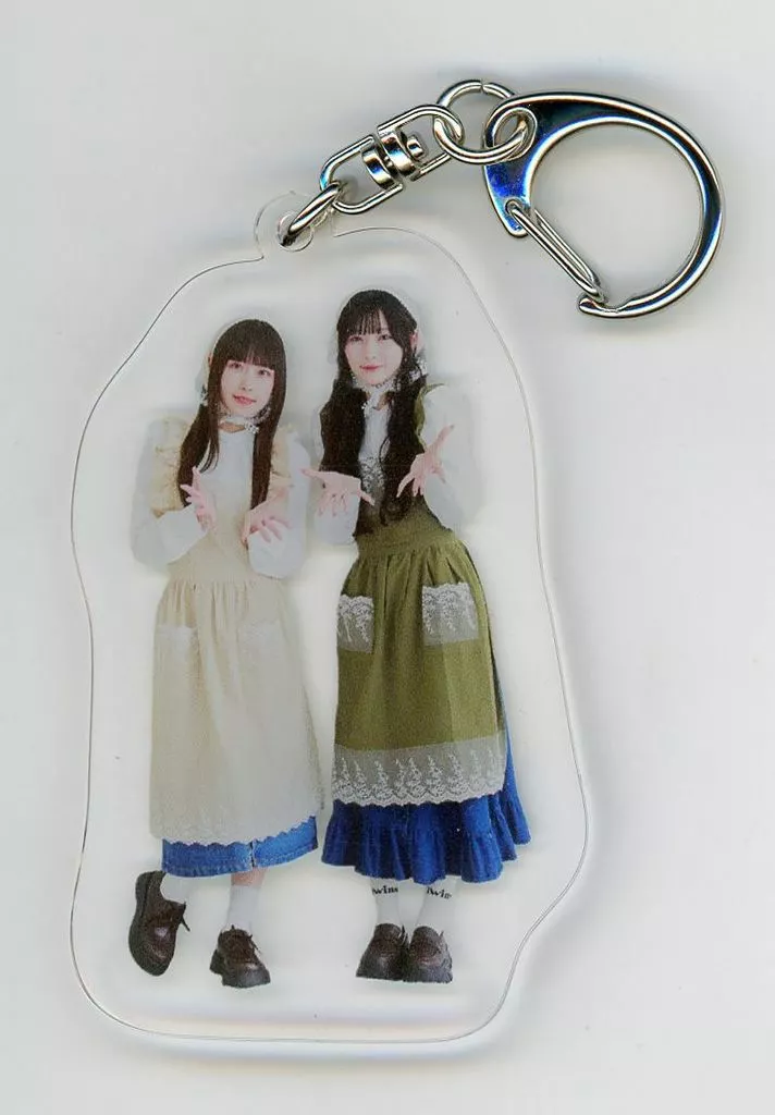 島村嬉唄＆逃げ水あむ(きゅるりんってしてみて/ポーズ) トレーディングペアアクリル 「Kyururin Wonderland Cafe」