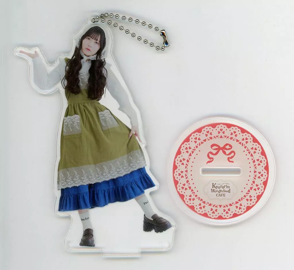 逃げ水あむ(きゅるりんってしてみて/エプロン) トレーディングアクリルスタンド 「Kyururin Wonderland Cafe」