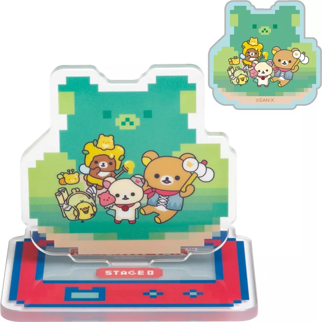 STAGE0 はじまりの森 「リラックマ ゲーミングリラックマテーマ アクリルスタンド」_image