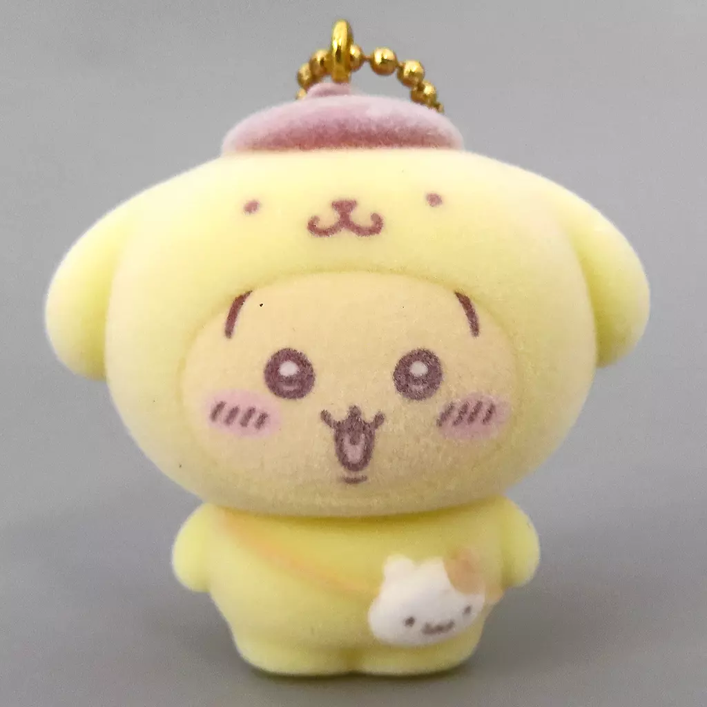 うさぎ(ポムポムプリン) 「ちいかわ なんか小さくてかわいいやつ×サンリオキャラクターズ シークレットフロッキーマスコット」