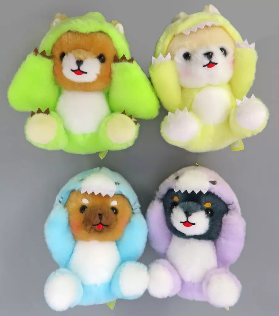 全4種セット ゆるアソート マスコット 「豆しば三兄弟」