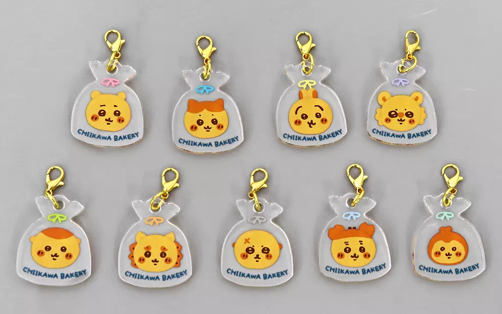 全9種セット 「ちいかわ なんか小さくてかわいいやつ ちいかわベーカリー トレーディングミニアクリルチャーム」