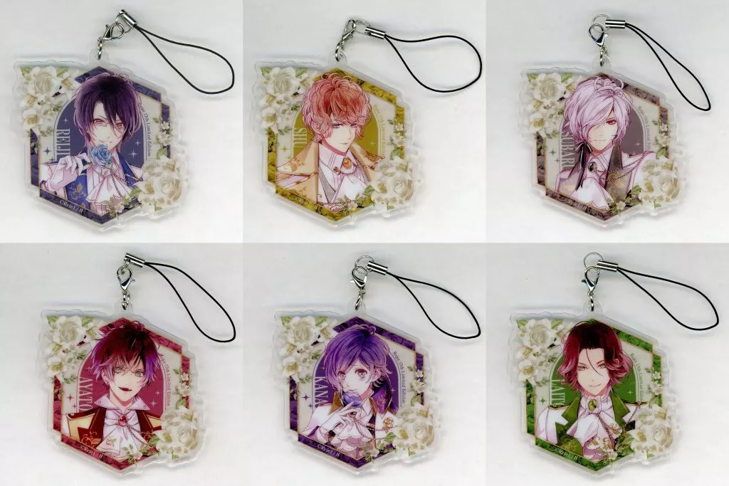 全6種セット アクリル 「DIABOLIK LOVERS Wedding Bouquet▼ くじ Type A」 C賞
