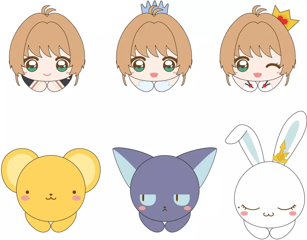 全6種セット 「カードキャプターさくら クリアカード編 はぐキャラコレクション」