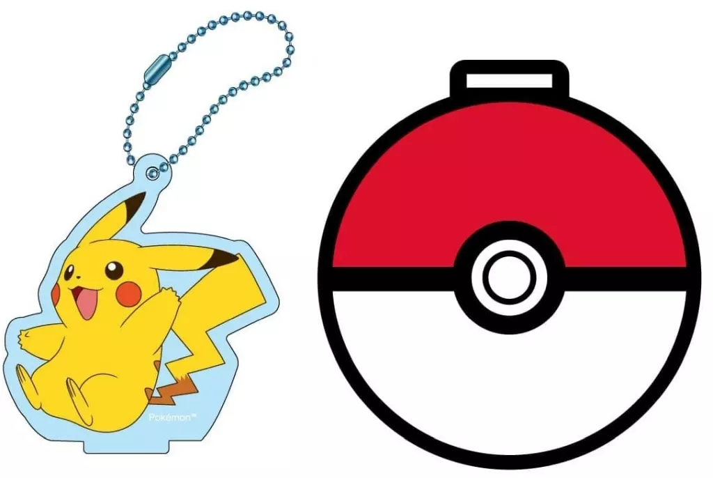 ピカチュウ スタンドコースターキーチェーン 「ポケットモンスター」