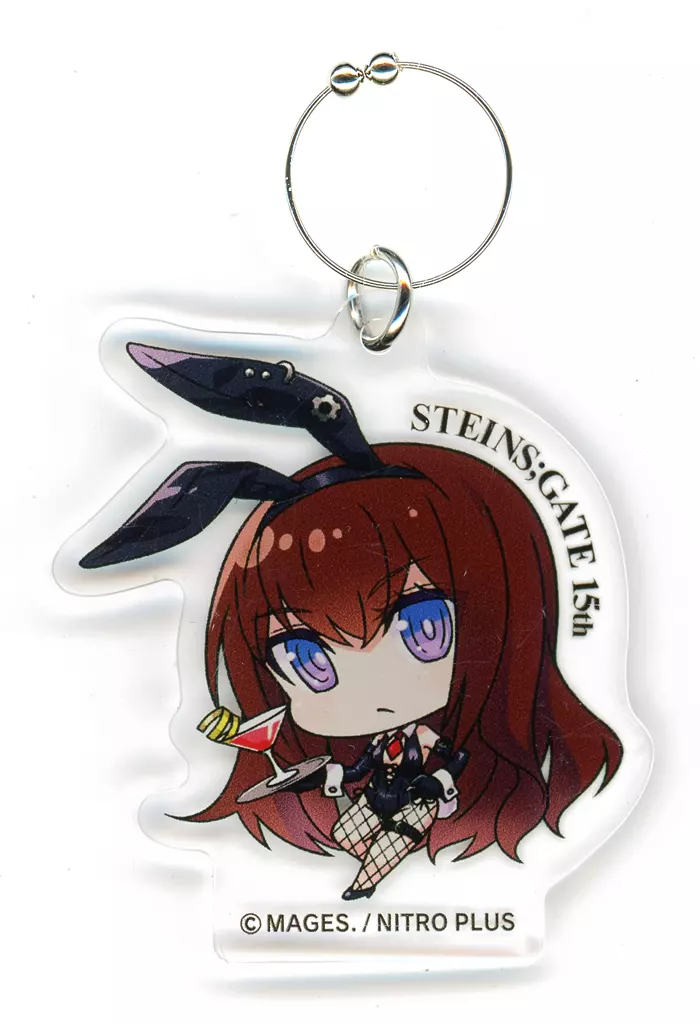 牧瀬紅莉栖(A) アクリルグラスチャーム 「MAGICくじオンライン STEINS;GATE 15th Anniversary Party」 C-1賞