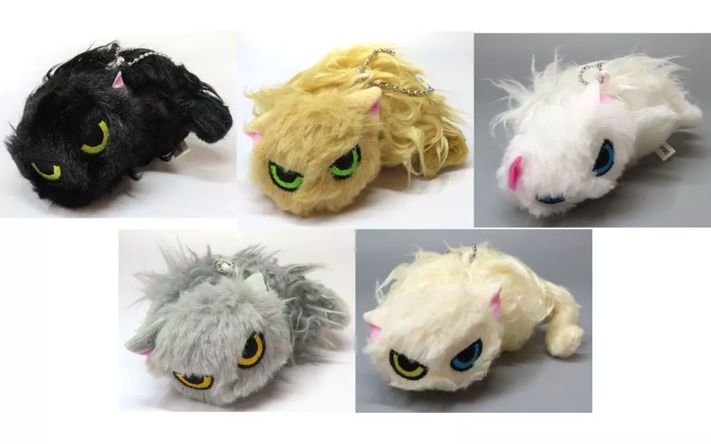 全5種セット 「なつかない猫 ぬいぐるみ」