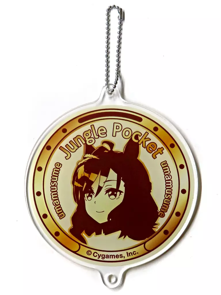 B.ジャングルポケット つながるアクリルコースターチャーム 「ウマ娘 プリティーダービー×サントリーBOSS」 対象商品購入特典