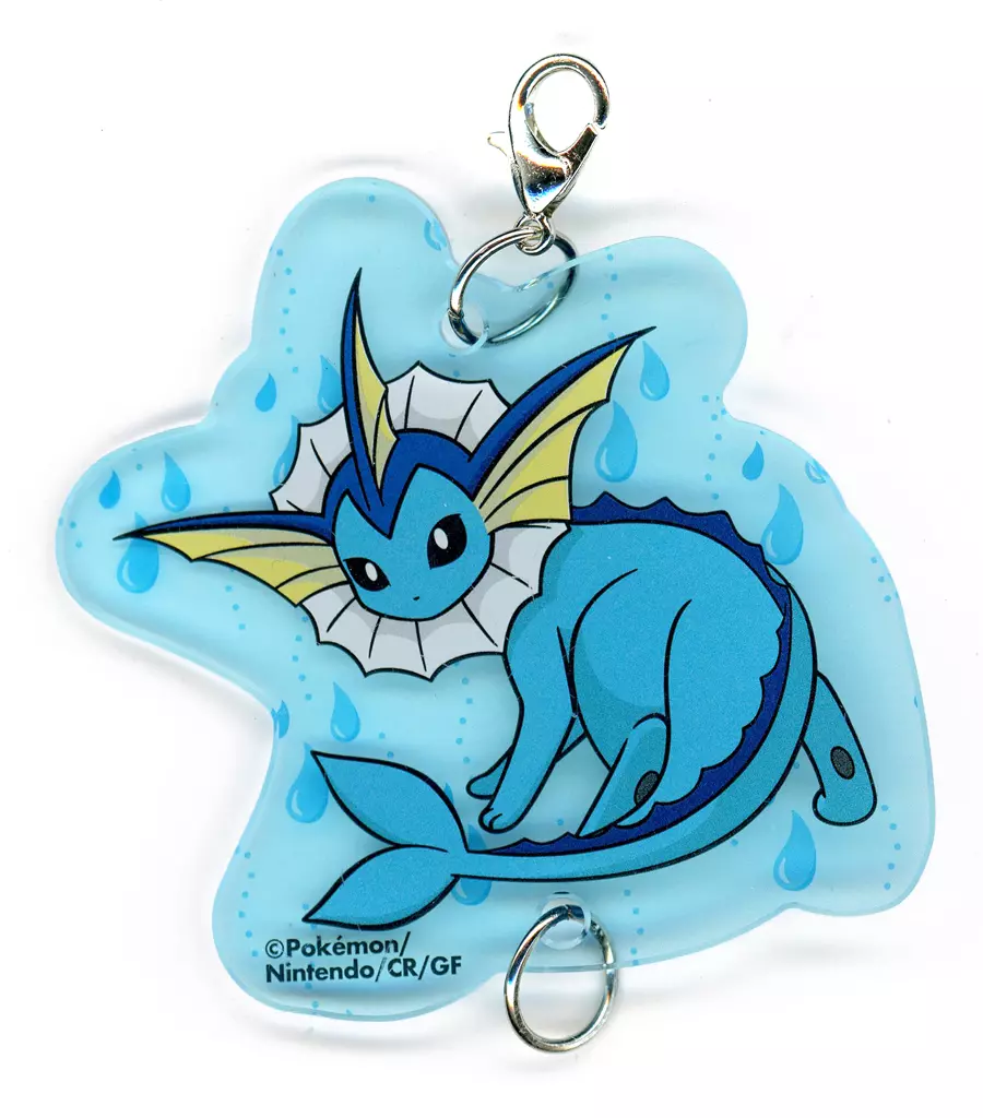 シャワーズ オリジナルアクリル 「ポケットモンスター×ファミリーマート イーブイたちがファミマに大集合! 第1弾」 対象商品購入特典