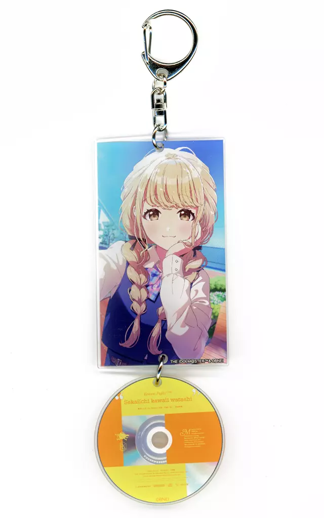 藤田ことね 初星学園レトロコレクション 公式8cmCD風アクリル 「学園アイドルマスター」