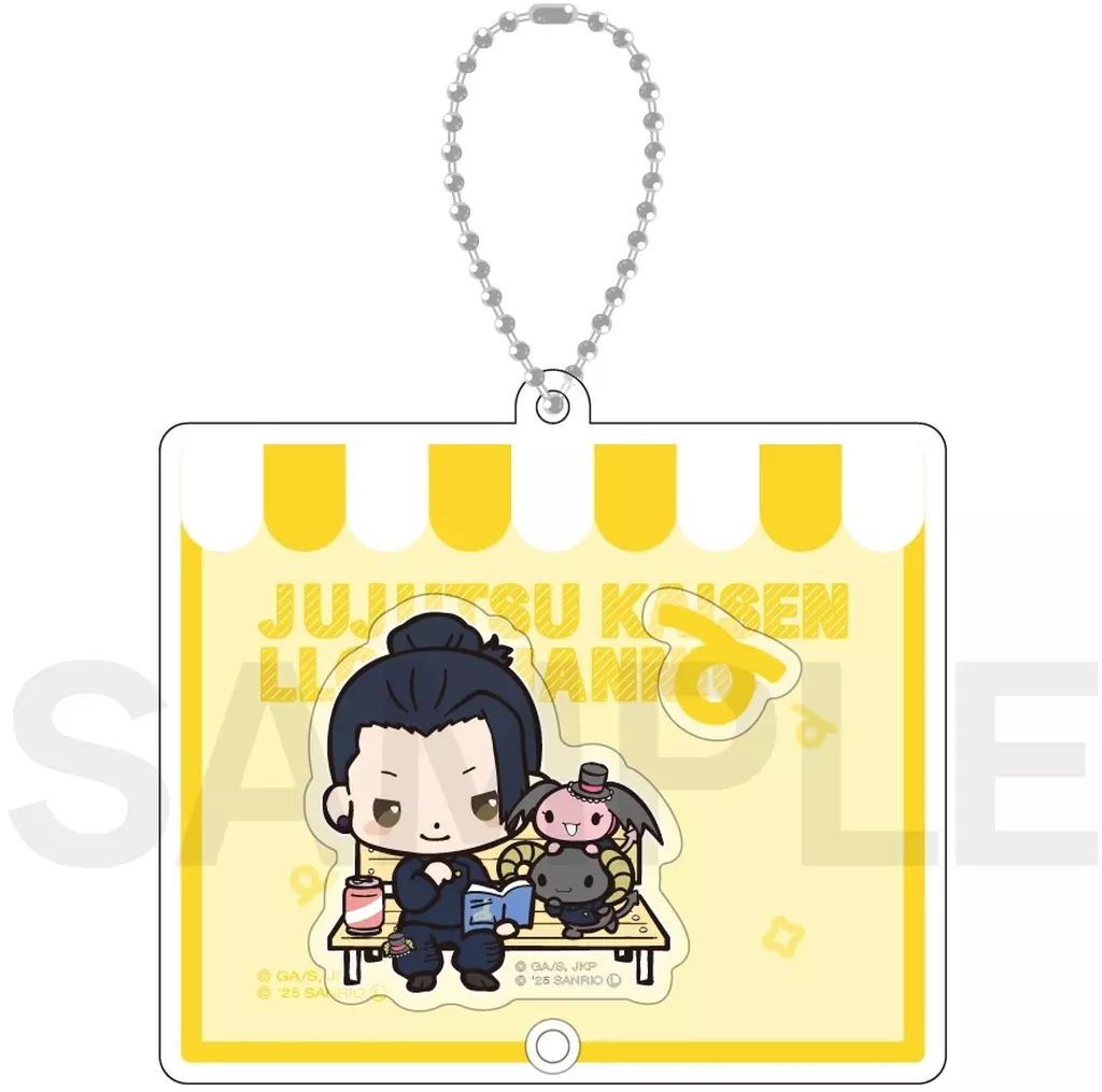 02.夏油傑×ルロロマニック シャカシャカアクリル 「呪術廻戦 懐玉・玉折×サンリオキャラクターズ」
