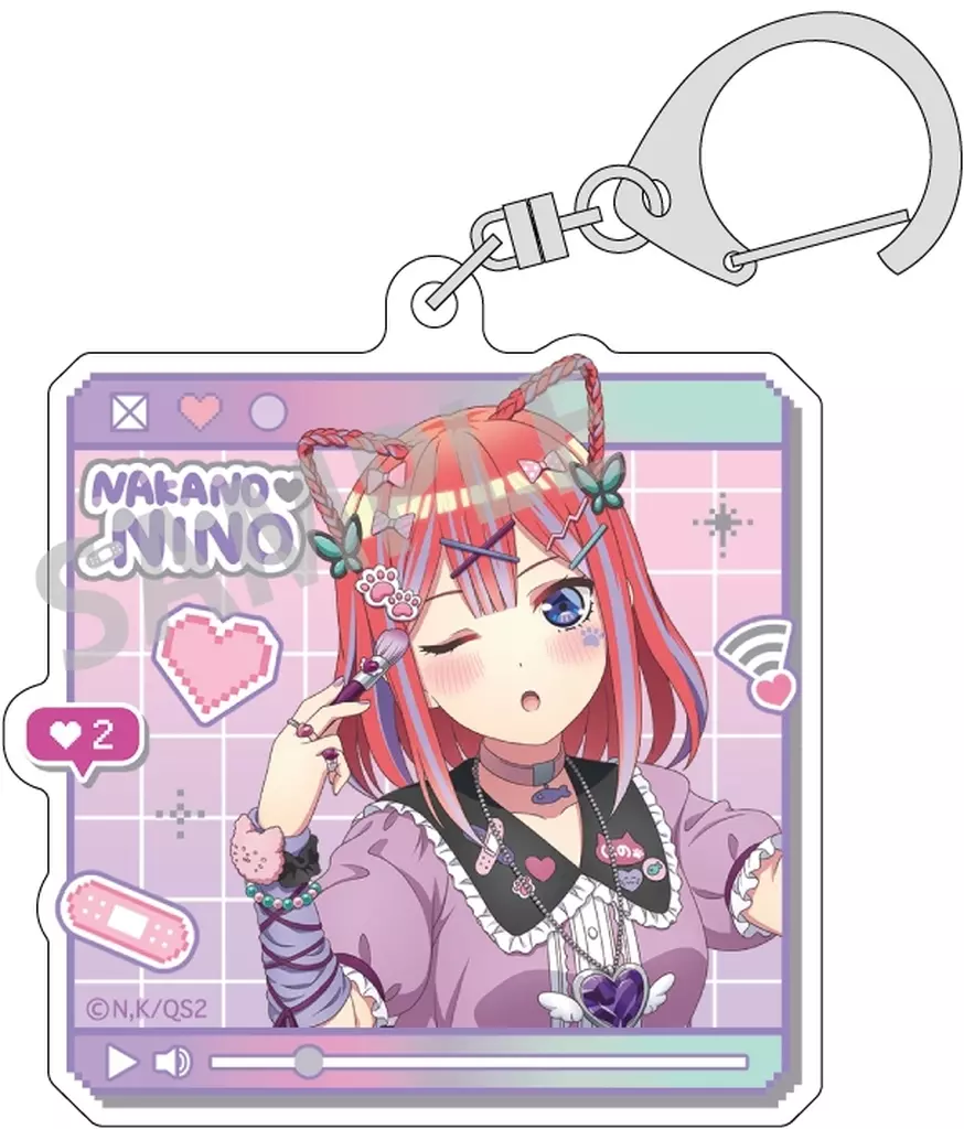 中野二乃(配信者なりきり) アクリル 「五等分の花嫁*」