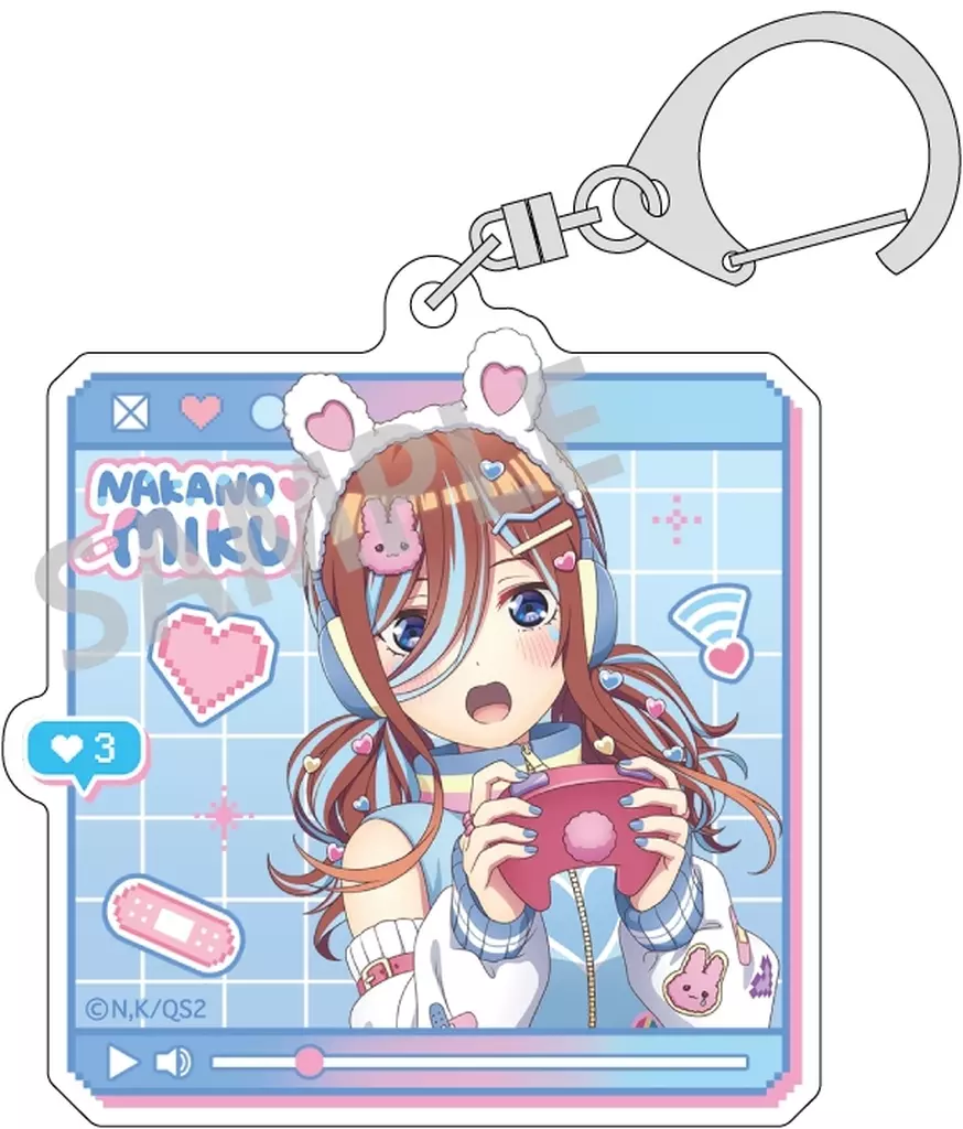 中野三玖(配信者なりきり) アクリル 「五等分の花嫁*」