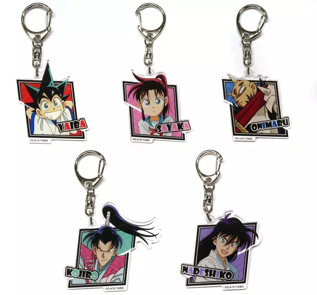全5種セット 「真・侍伝 YAIBA アクリルコレクション」 ヴィレッジヴァンガード限定商品