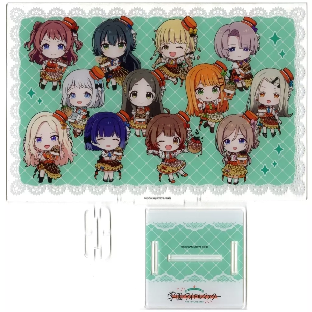集合 BIGアクリルフィギュア 「学園アイドルマスター×ばくだん焼本舗 第2弾 池袋店限定 POP UP」