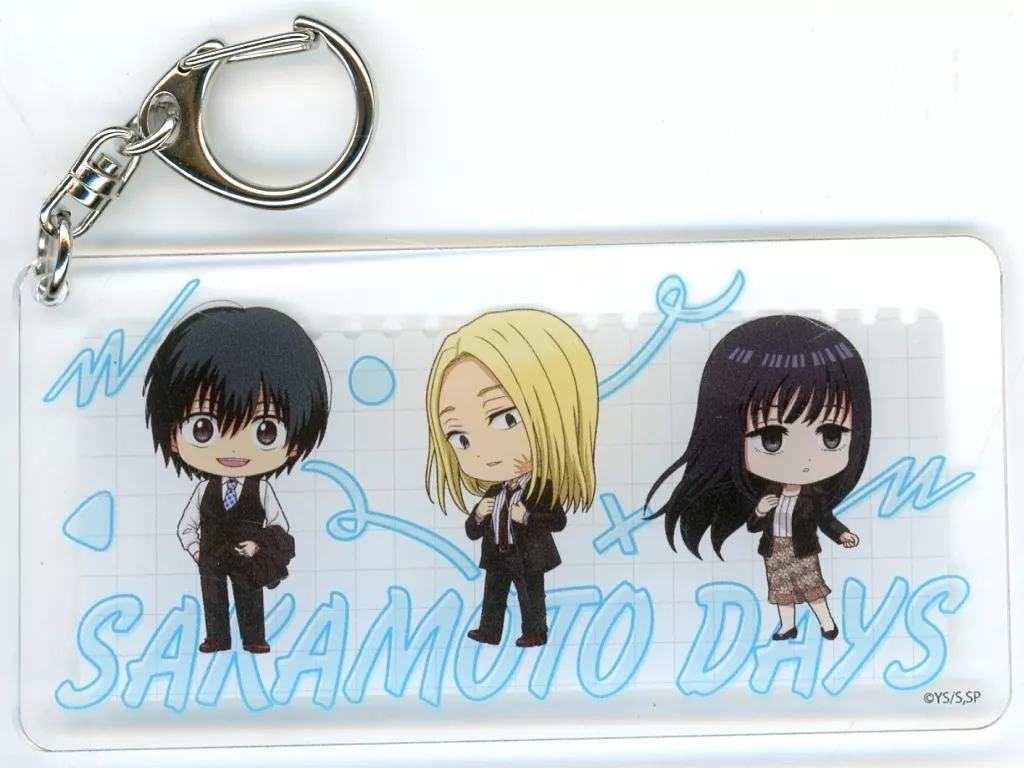 10.南雲＆神々廻＆大佛 社会人風スーツver.(描き下ろしイラスト)  デカアクリル 「SAKAMOTO DAYS」