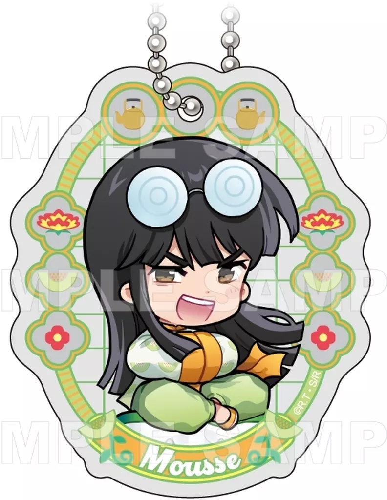 ムース 「らんま1/2 ちゃぽんっ! フルーツフレーバー トレーディング ちびキャラアクリル」