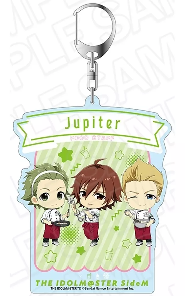 [新品] Jupiter デカキーホルダー 遊園地 ミニキャラ ver. 「アイドルマスター SideM」