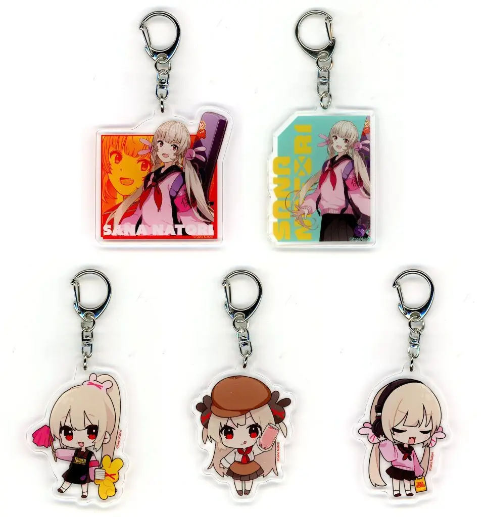 全5種セット 「名取さな POP UP CORNER in TOWER RECORDS アクリル」