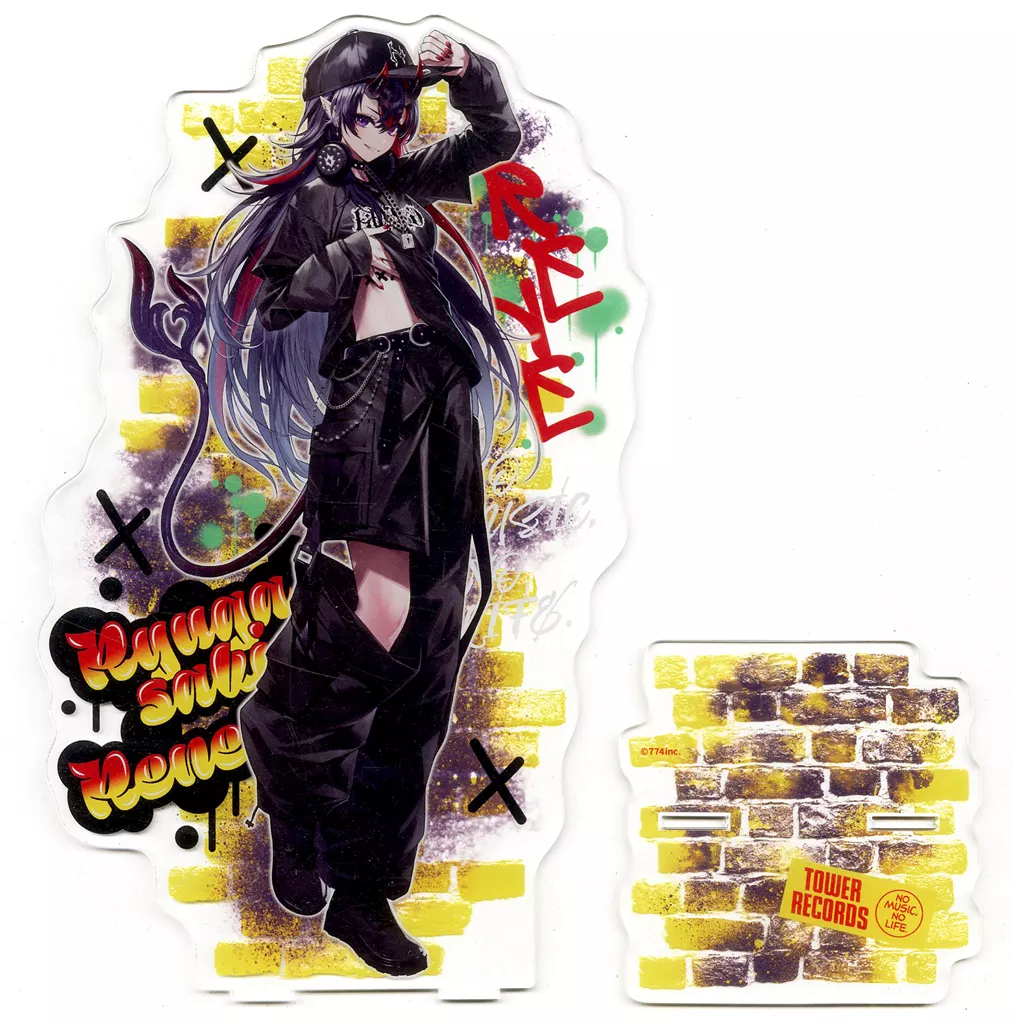 龍ヶ崎リン BIGアクリルスタンド 「龍ヶ崎リン×TOWER RECORDS」_image