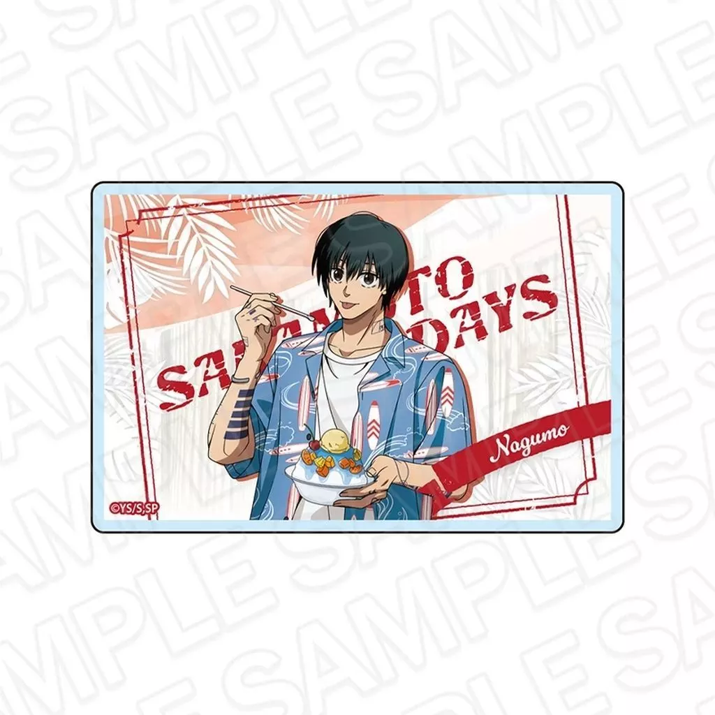 南雲与市 アクリルブロック Summer Cafe ver. 「SAKAMOTO DAYS×THEキャラCAFE」_image