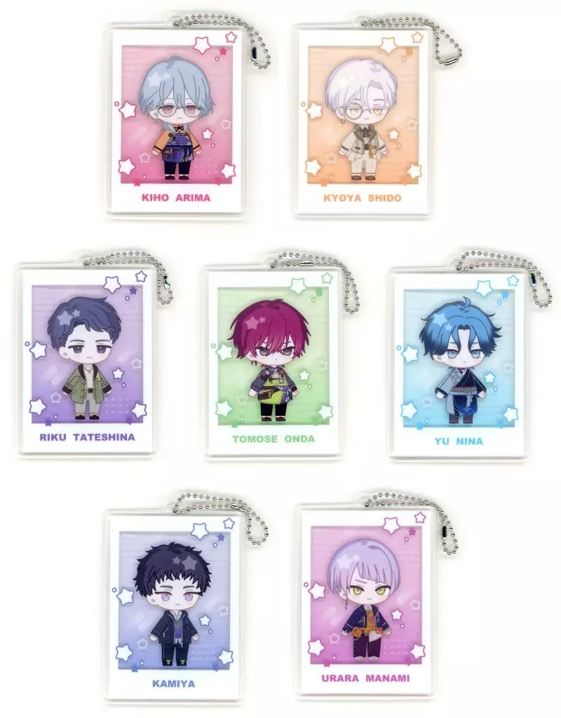 全7種セット クリアキーチェーン～交渉部＆特務部～(EX) 「ブレイクマイケース」