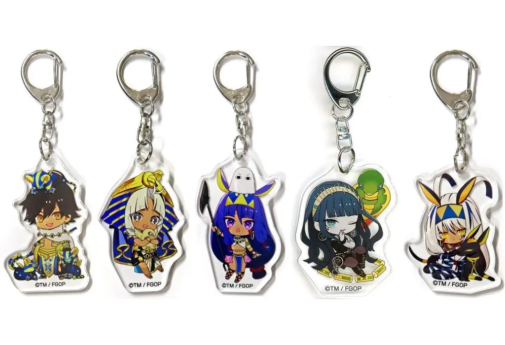 全5種セット 「ACN ラムセス大王展 ファラオたちの黄金×Fate/Grand Order アクリル」