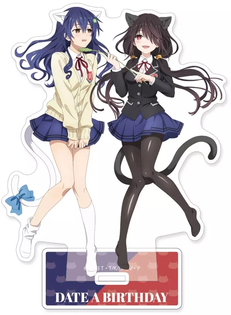 士道(士織)＆狂三 デート・ア・バースデー202505 アクリルスタンド 「デート・ア・ライブ」